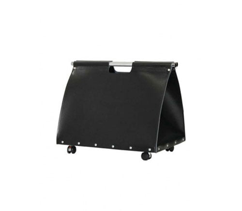 TASARIM ŞÖMİNE ODUNLUĞU SİYAH